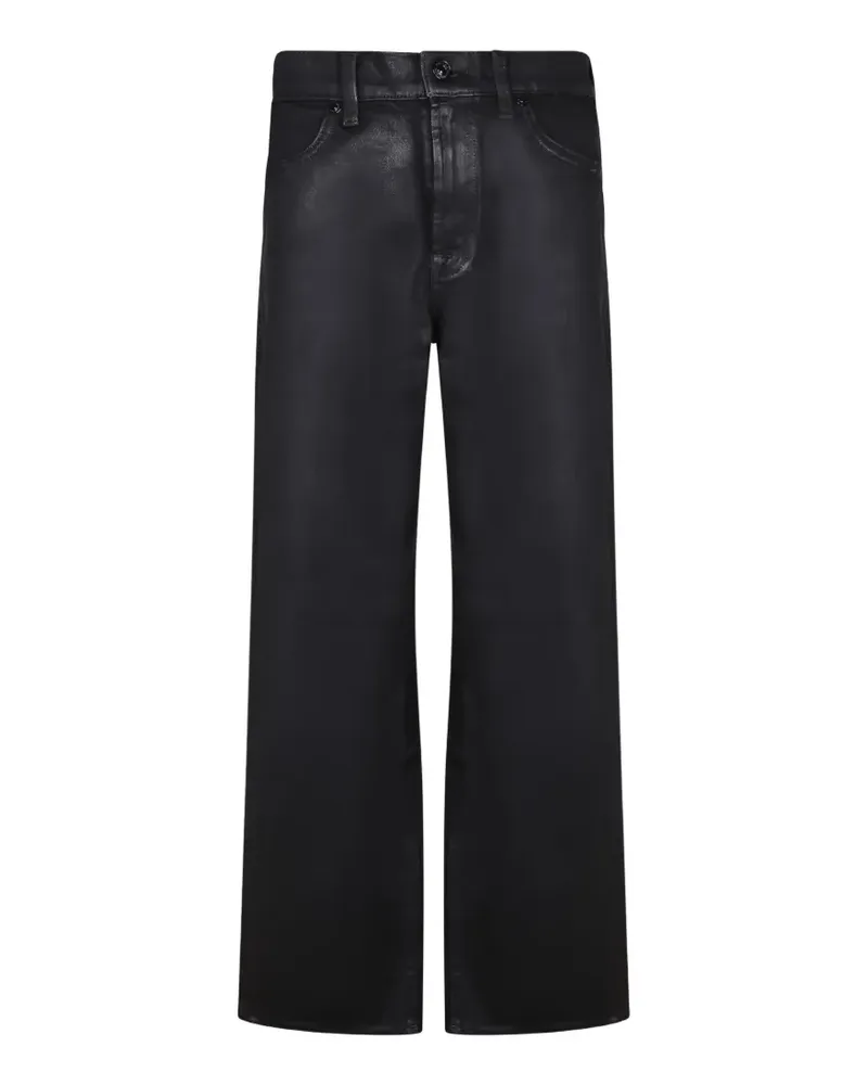 7 for all mankind Jeans mit weitem Bein - Schwarz Schwarz