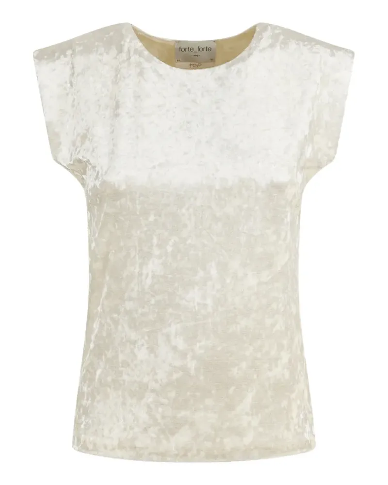 forte_forte sleeveless top - Nude Nude