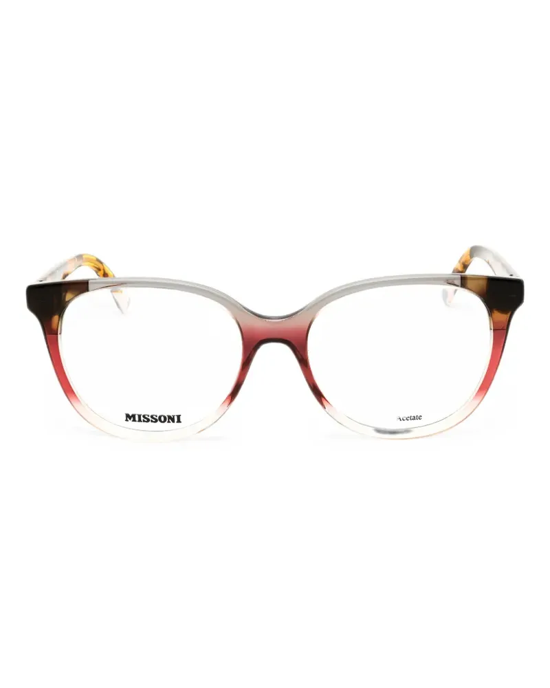 Missoni round-frame glasses - Grau Grau