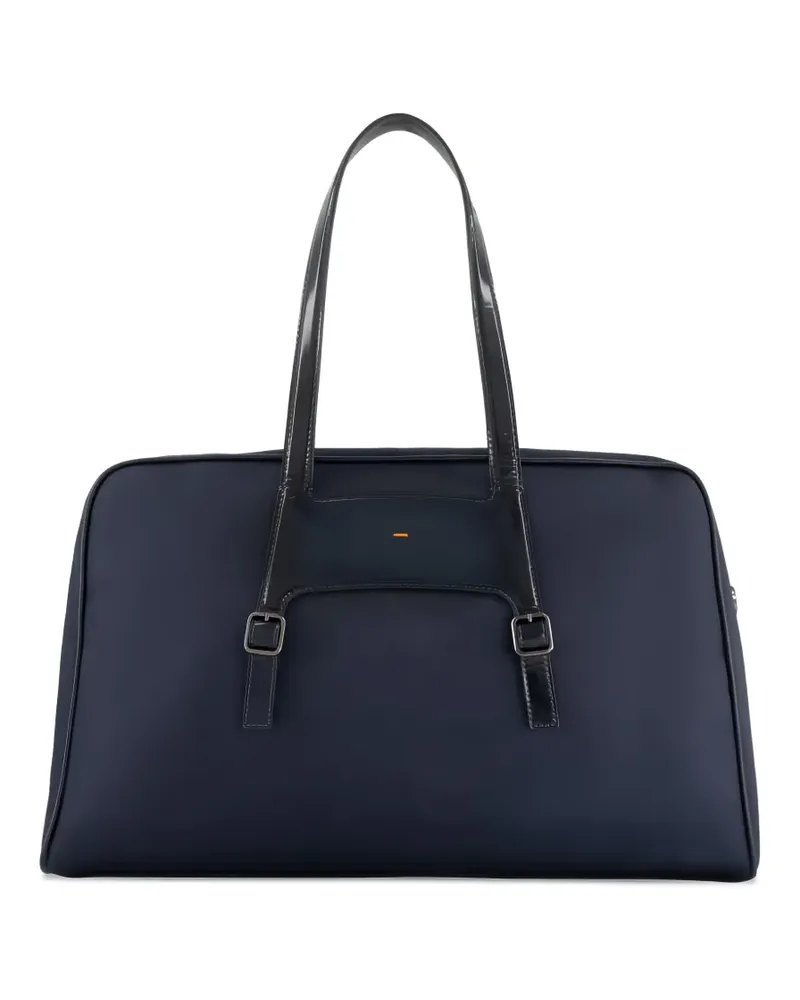 Santoni Handtasche aus Leder - Blau Blau