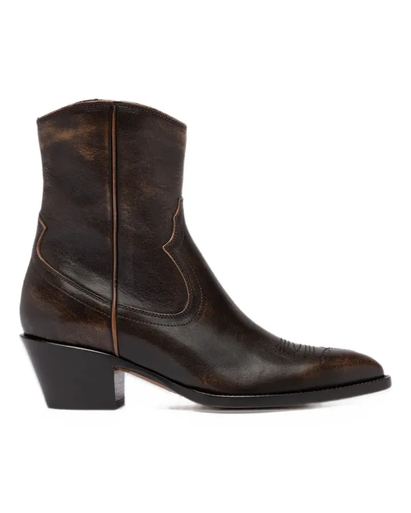 Buttero Annie western-stitching Cowboy boots - Braun Braun