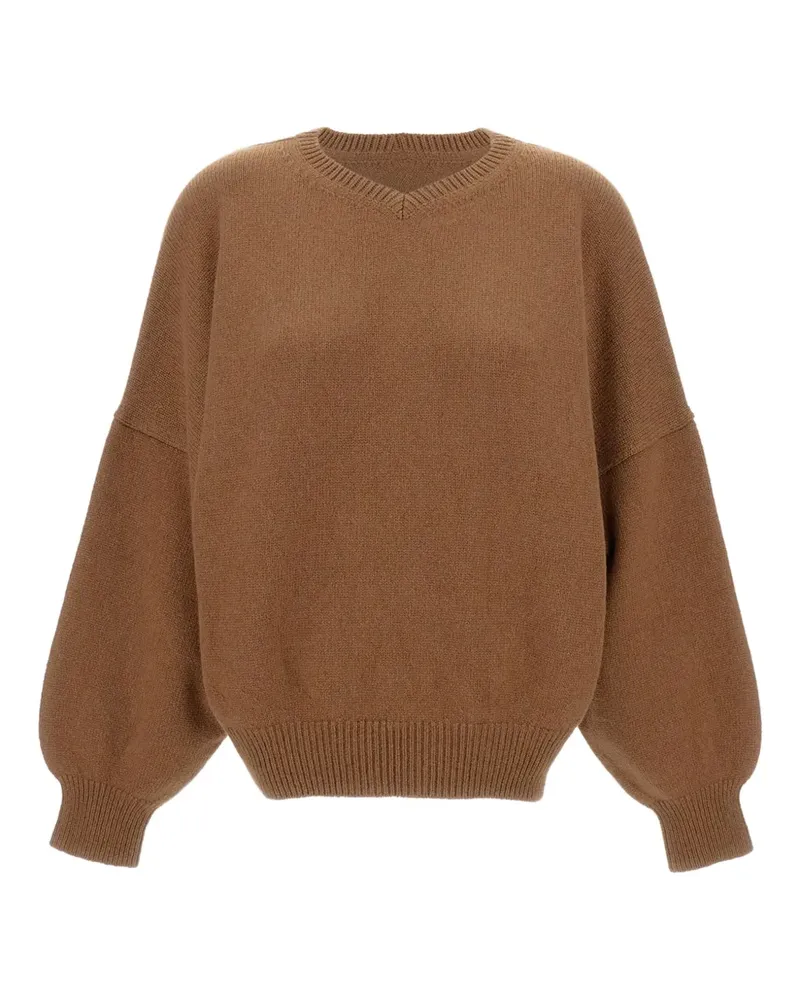 KHAITE Pullover mit rundem Ausschnitt - Braun Braun