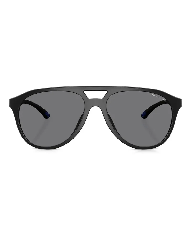 Armani Exchange Getönte Pilotenbrille - Schwarz Schwarz