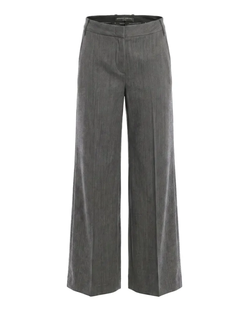 Ermanno Scervino wide-leg tailored trousers - Grau Grau