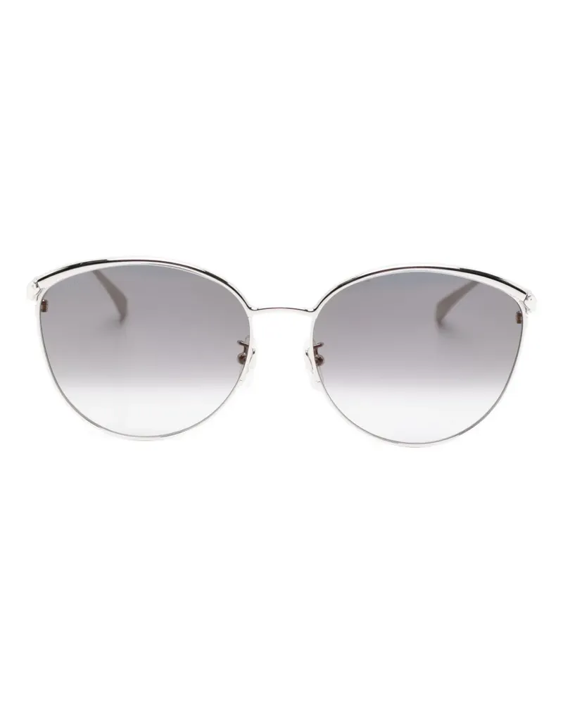 Cartier oval-frame sunglasses - Silber Silber