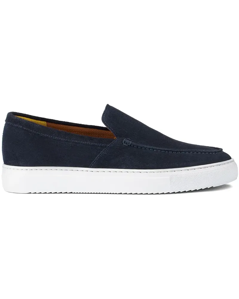 Doucal´s Loafer aus Wildleder - Blau Blau