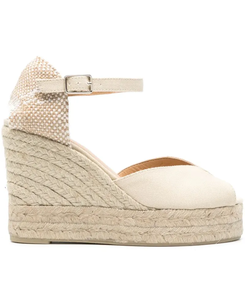Castañer Bianca Espadrilles 105mm - Nude Nude