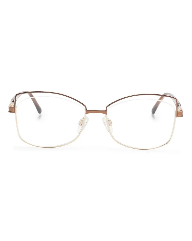 CAZAL 4307 Brille im Butterfly-Design - Braun Braun