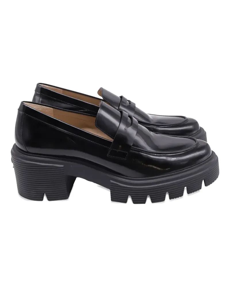 Stuart Weitzman Soho platform loafers - Schwarz Schwarz