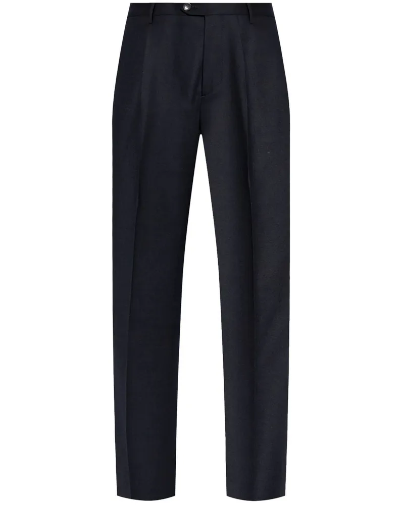 Etro Hose aus Wolle - Blau Blau