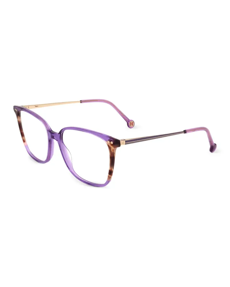 Carolina Herrera New York Brille mit eckigem Gestell - Violett Violett