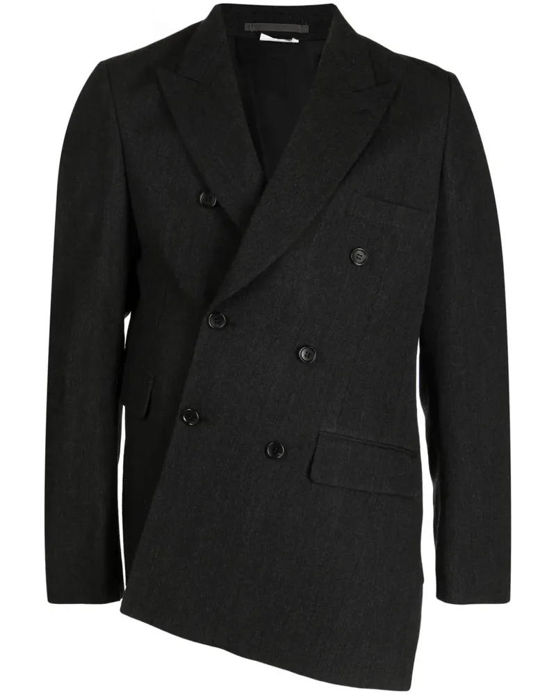 Comme des Garçons Asymmetrisches Sakko - Grau Grau