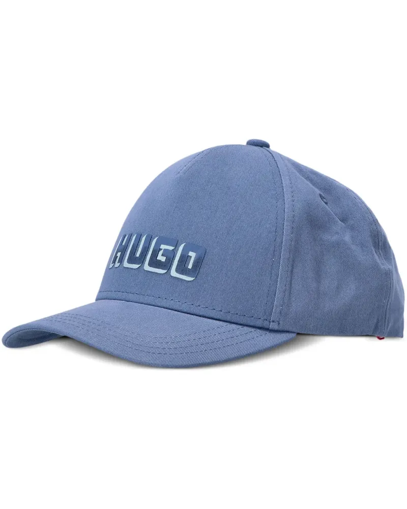 HUGO BOSS Baseballkappe mit Logo-Print - Blau Blau