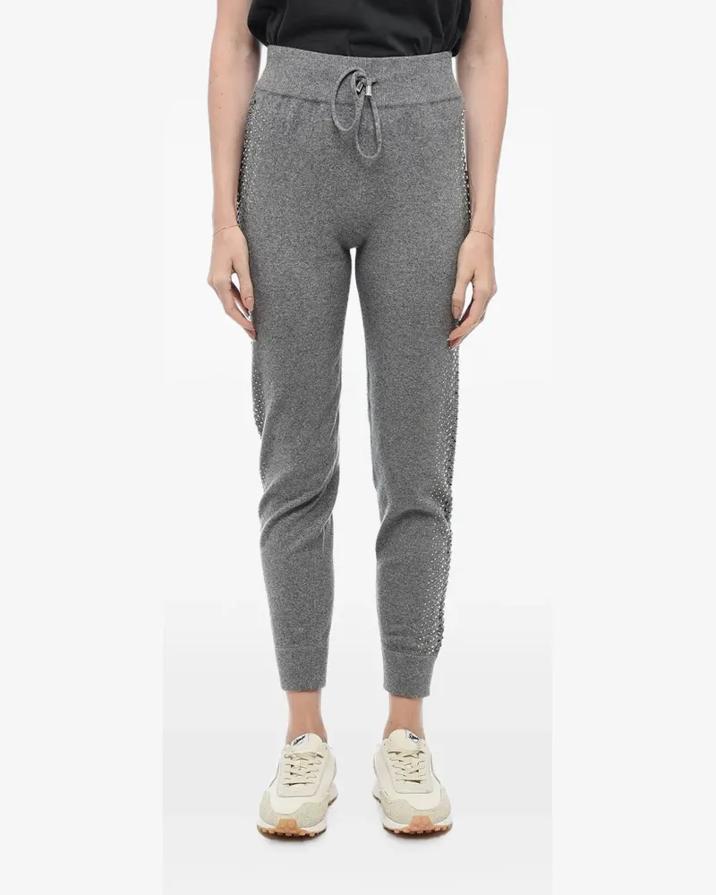 Philipp Plein drawstring track pants - Grau Grau