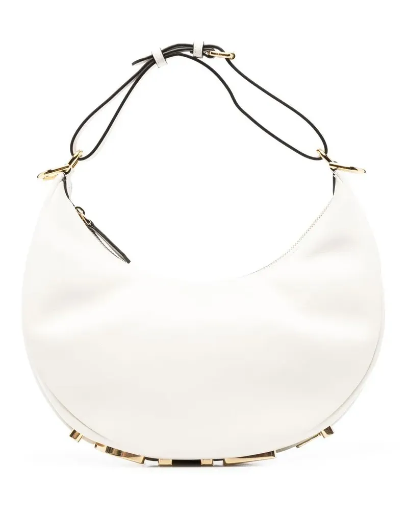 Fendi graphy Schultertasche - Weiß Weiß