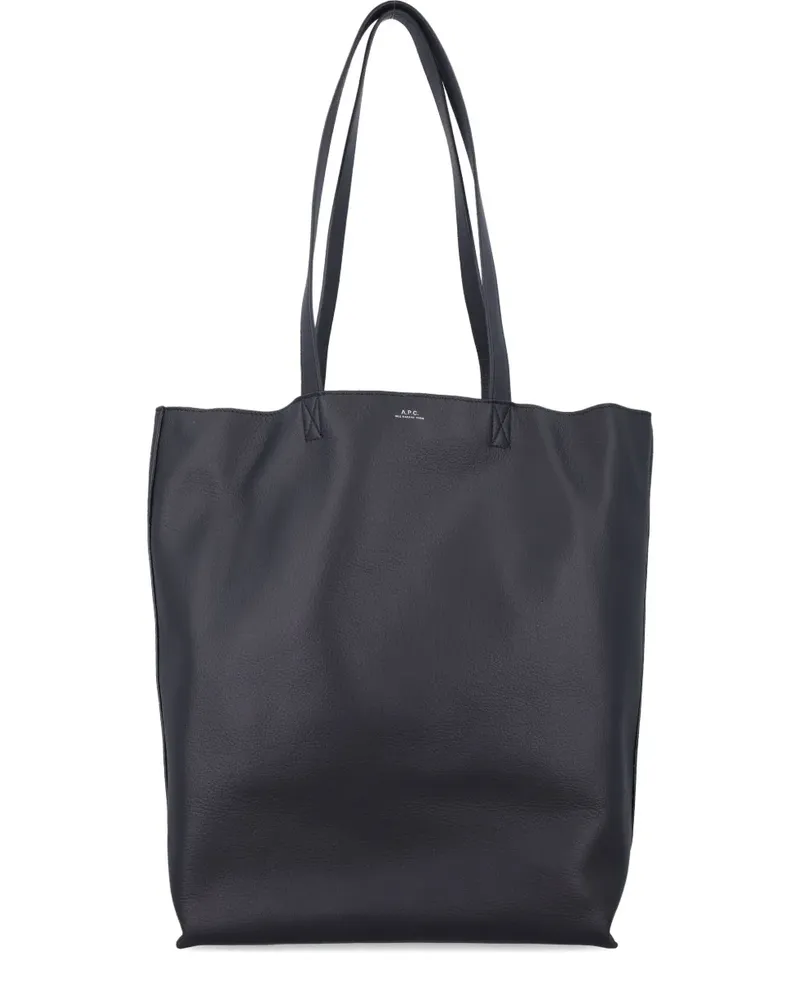 A.P.C. Handtasche aus Leder - Schwarz Schwarz