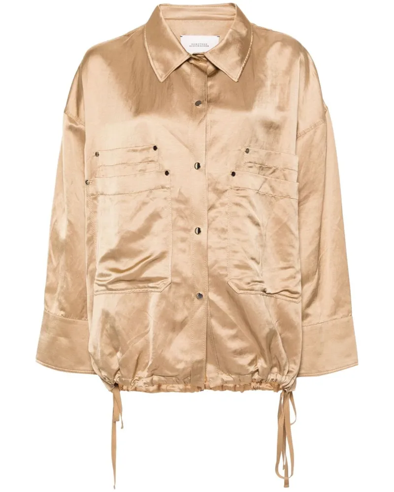 Dorothee Schumacher Hemdjacke mit Kordelzug - Nude Nude