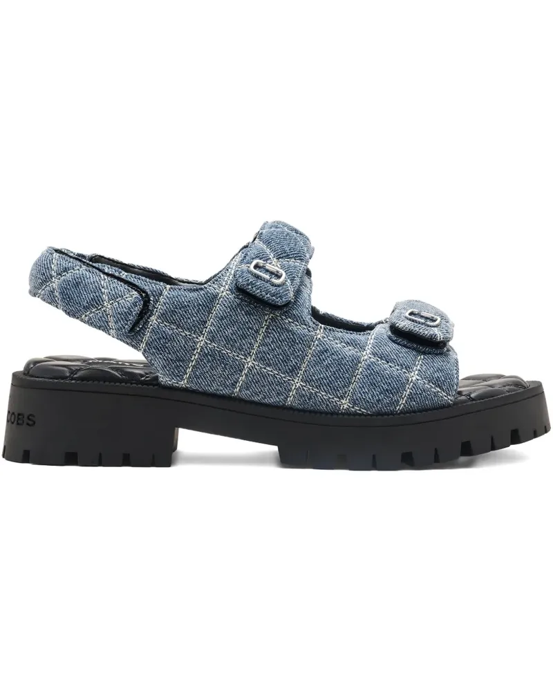 Marc Jacobs The Quilted Jeans-Sandalen - Blau Blau