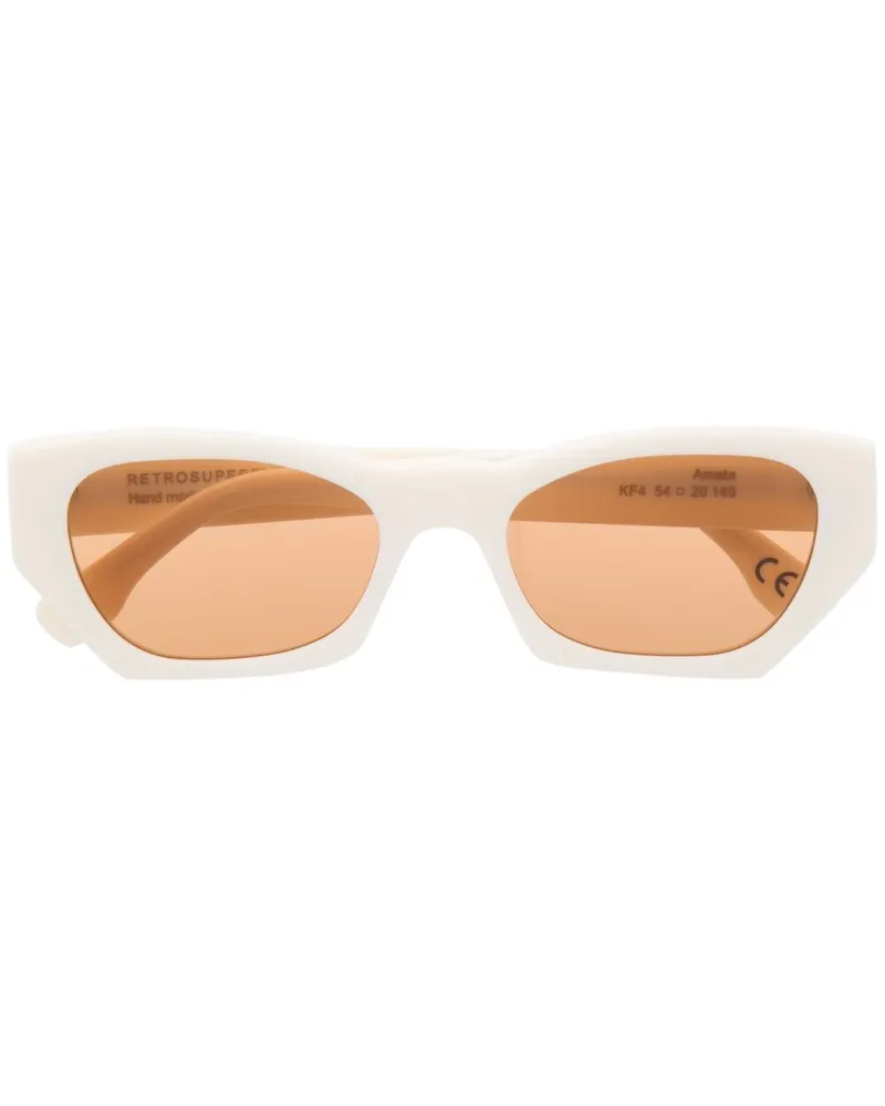RETROSUPERFUTURE Amata Brille - Weiß Weiß