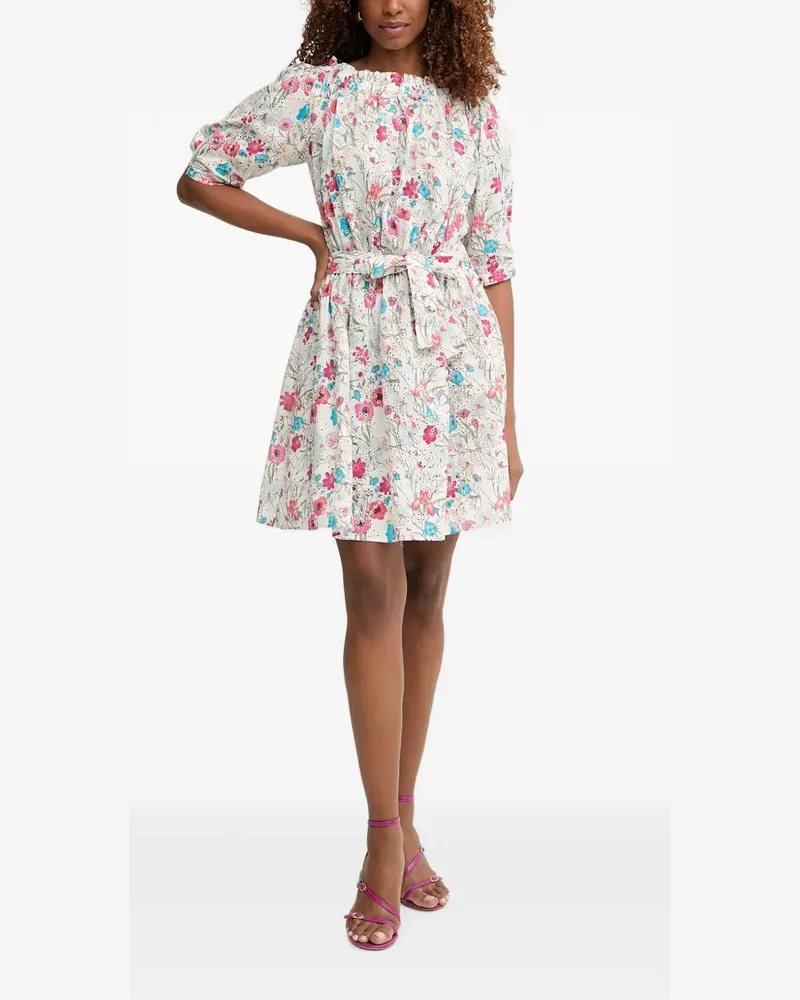Liu Jo floral-print mini dress - Weiß Weiß