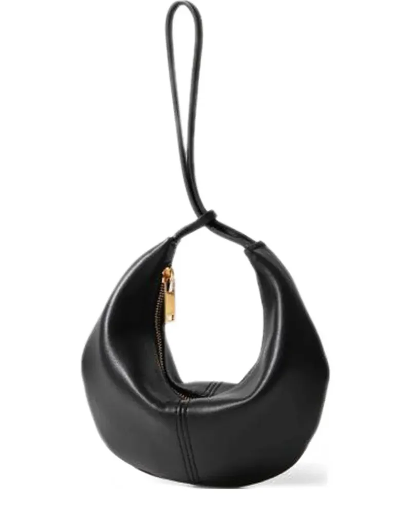 Jil Sander Münztäschchen mit Reißverschluss - Schwarz Schwarz