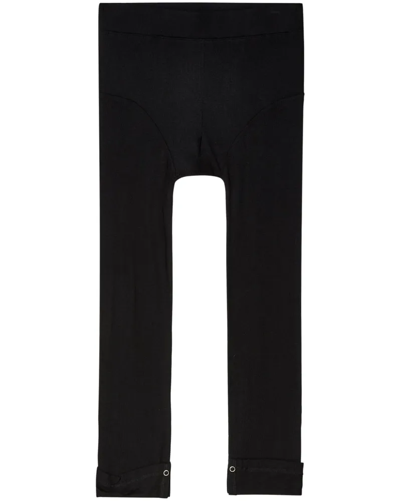 Random Identities Leggings mit elastischem Bund - Schwarz Schwarz