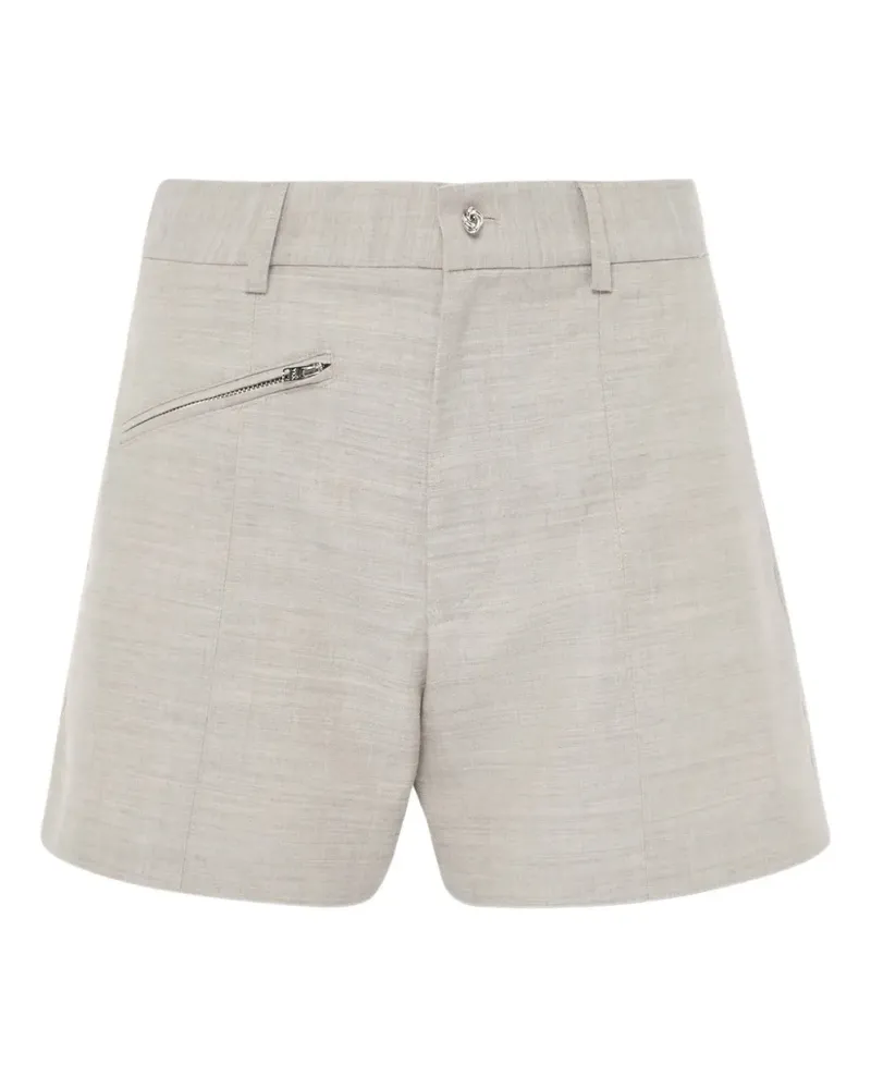 J.W.Anderson Klassische Shorts mit Reißverschlusstasche - Grau Grau