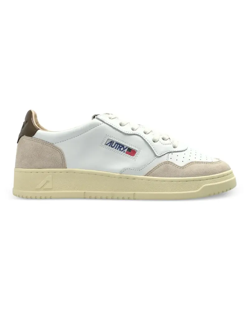 AUTRY Medalist suede-panel sneakers - Weiß Weiß