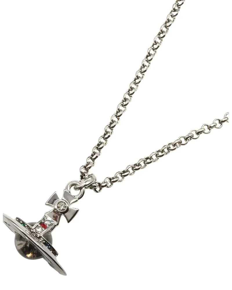 Vivienne Westwood 2020s Halskette mit Orb-Anhänger - Silber Silber