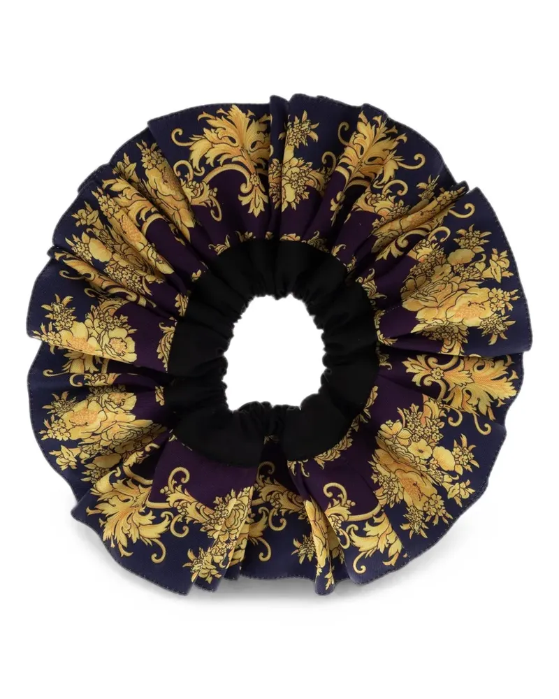 Versace Haargummi mit Print - Violett Violett