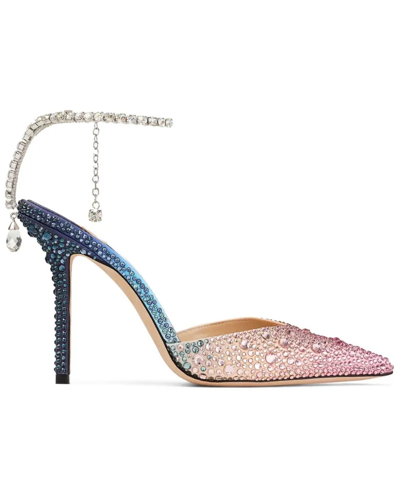 Jimmy Choo Saeda Pumps 100mm - Rosa Rosa