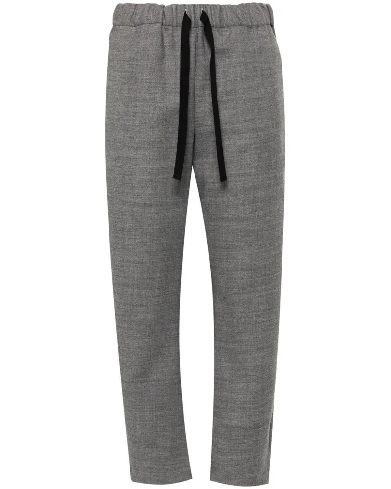 Semicouture Klassische Tapered-Hose Grau