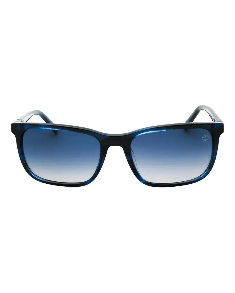 Timberland rectangle-frame sunglasses - Blau Blau