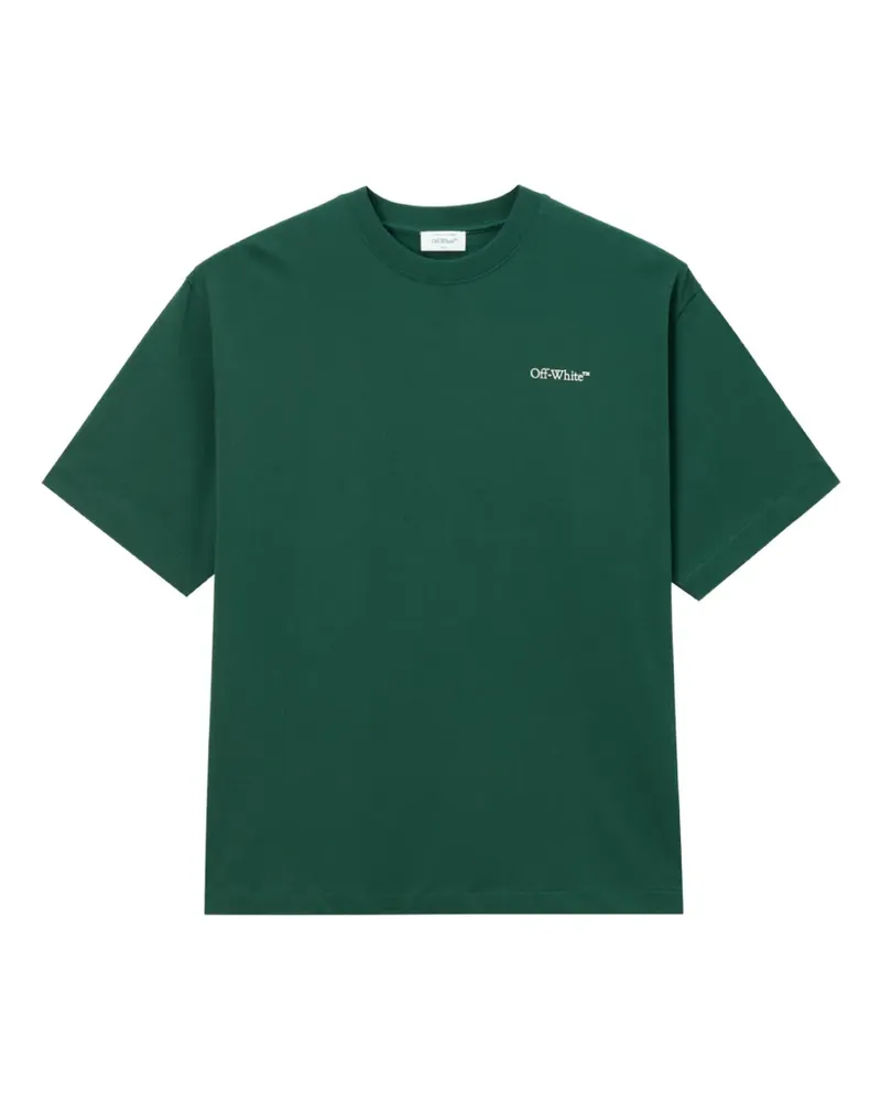 OFF-WHITE T-Shirt mit Arrows-Print - Grün Grün