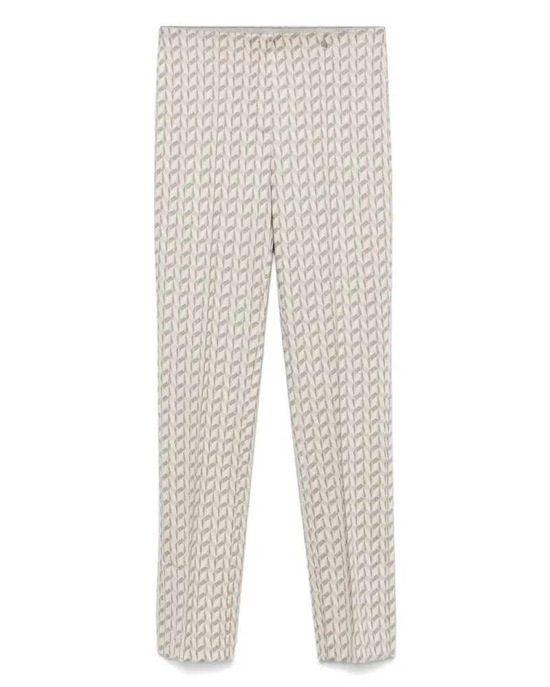 Marc Cain Hose aus grafischem Jacquard - Nude Nude