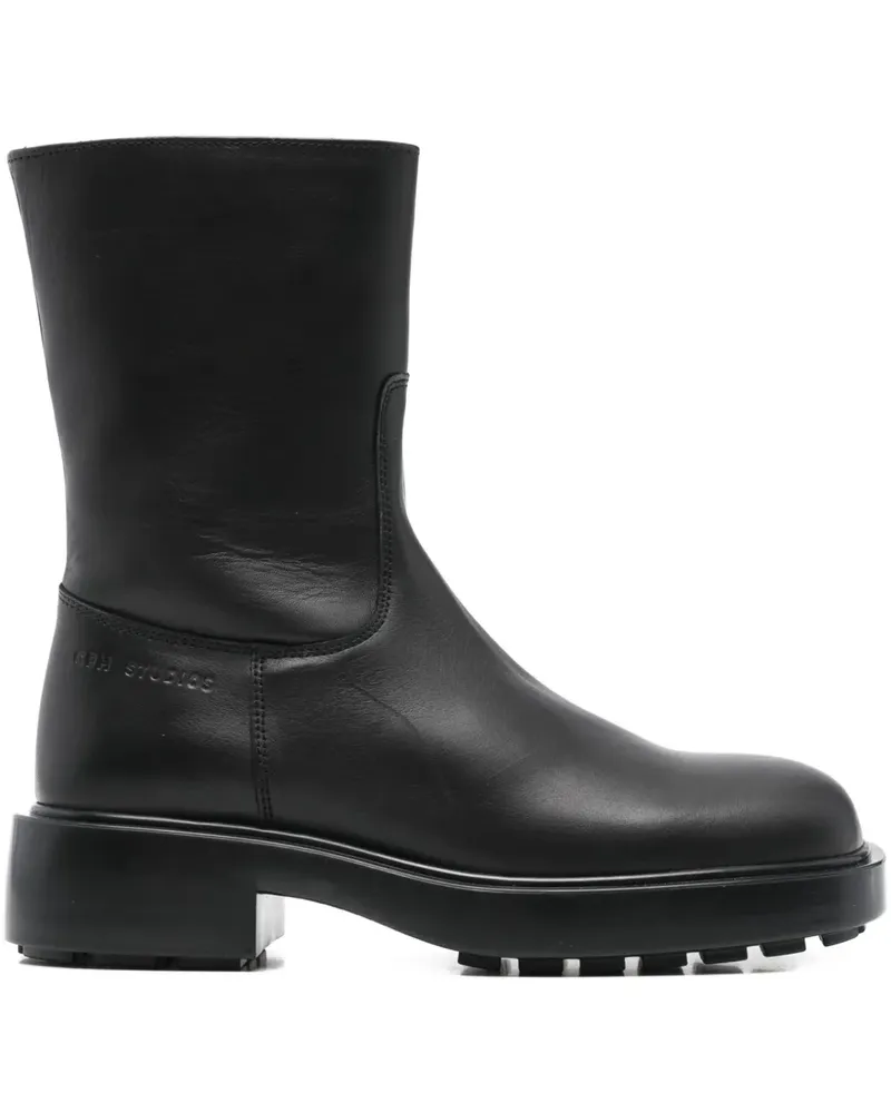 Copenhagen leather boots - Schwarz Schwarz