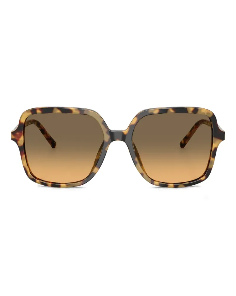 Dolce & Gabbana Sonnenbrille mit Oversized-Gestell - Braun Braun
