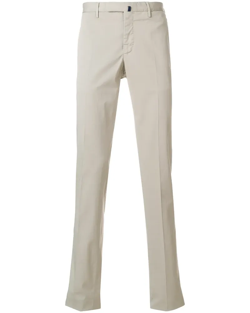 Incotex Schmale Chinos - Nude Nude