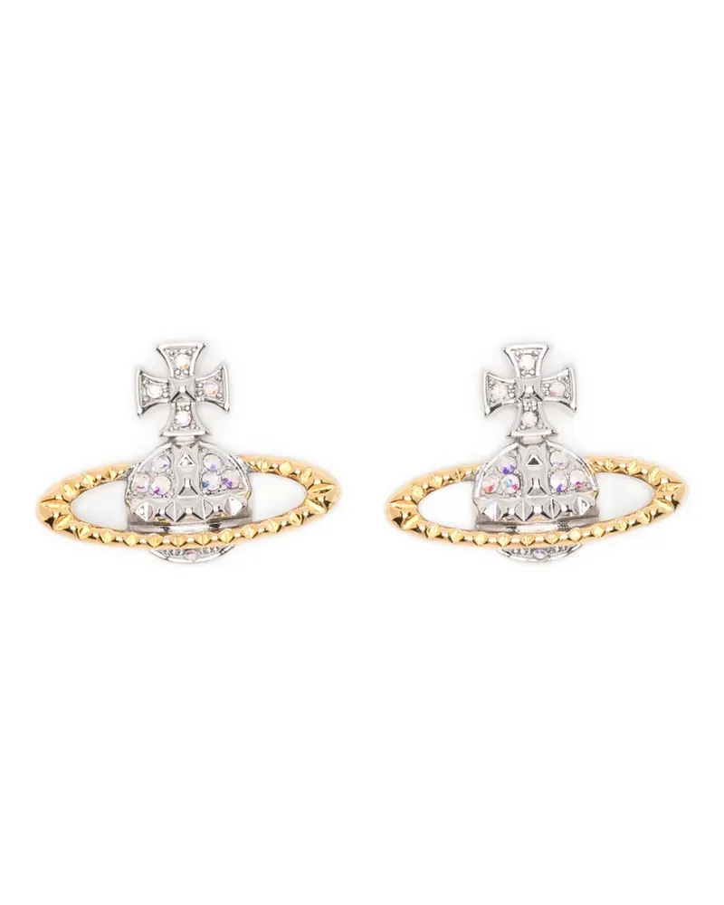 Vivienne Westwood Mayfair crystal earrings - Silber Silber