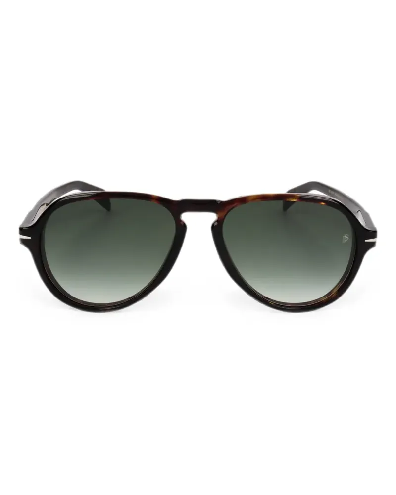 EYEWEAR by DAVID BECKHAM Sonnenbrille in Schildpattoptik - Braun Braun