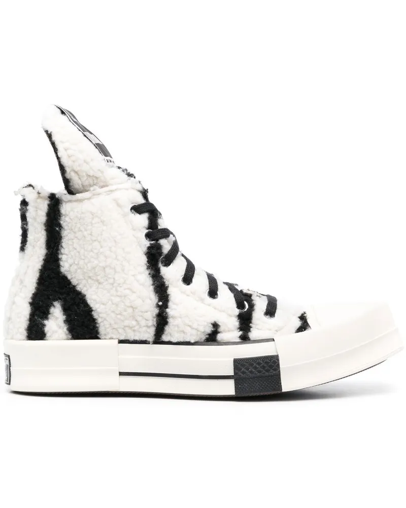 Converse x DRKSHDW TURBODRK High-Top-Sneakers - Weiß Weiß