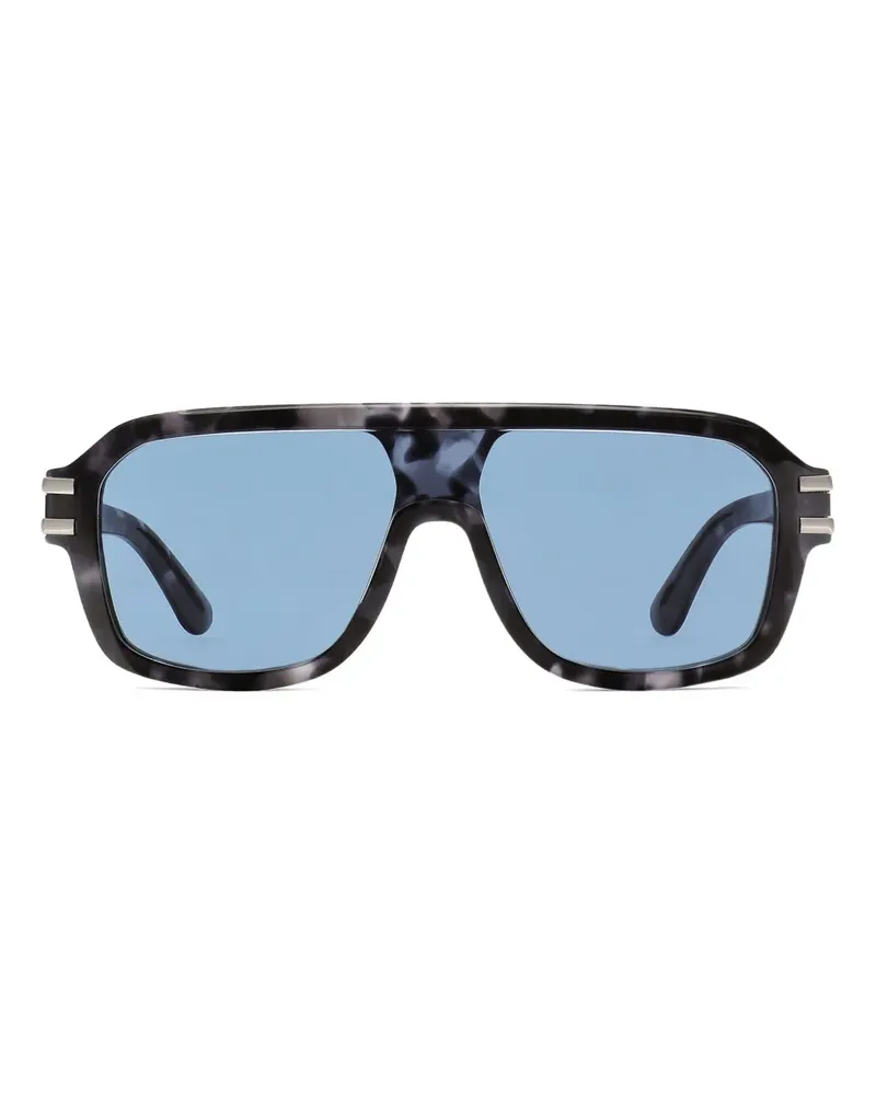 Dolce & Gabbana Sonnenbrille in Schildpattoptik - Grau Grau