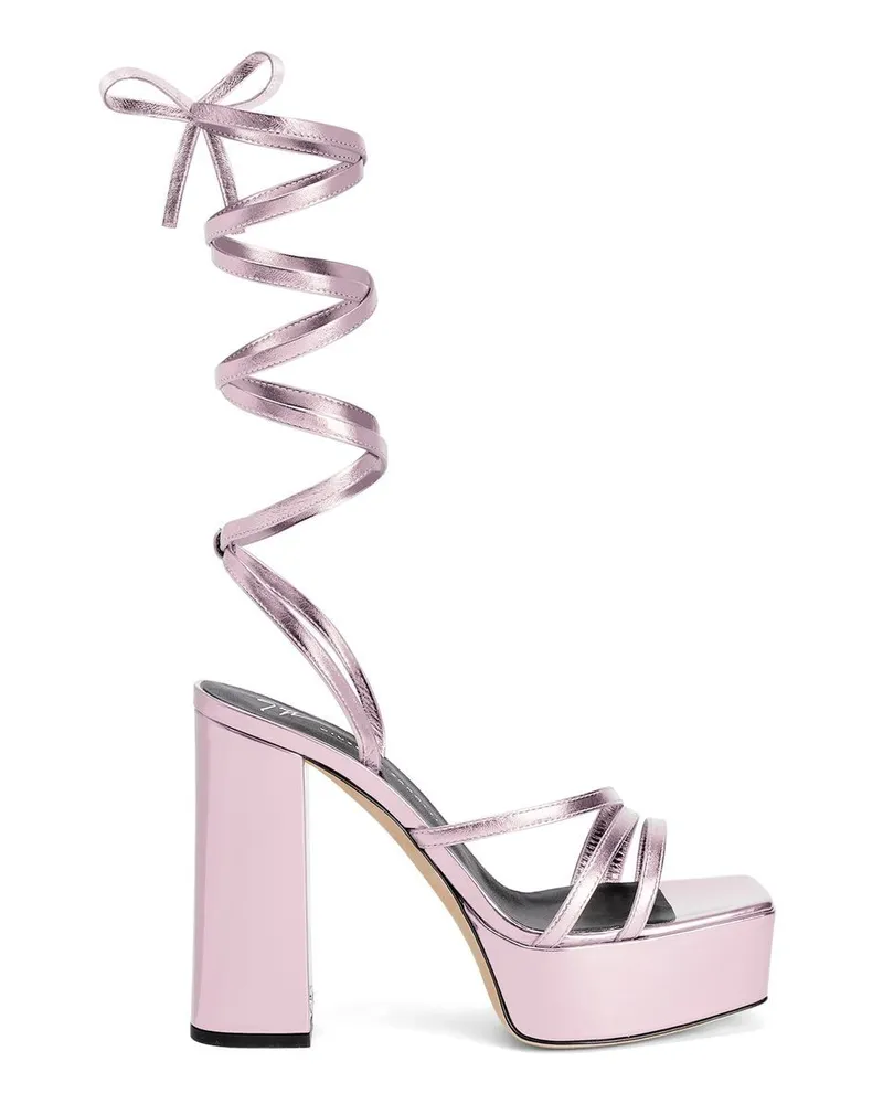 Giuseppe Zanotti Flavienne Plateau-Sandalen 120mm - Rosa Rosa