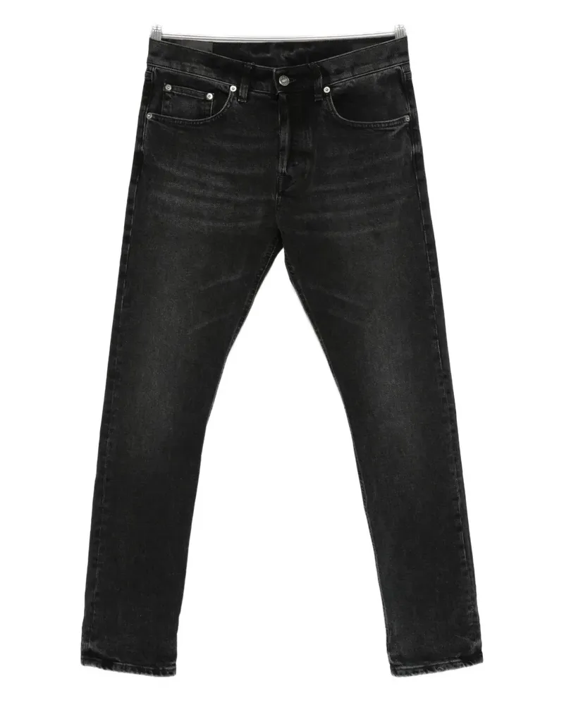 Dondup Five-Pocket-Jeans - Schwarz Schwarz