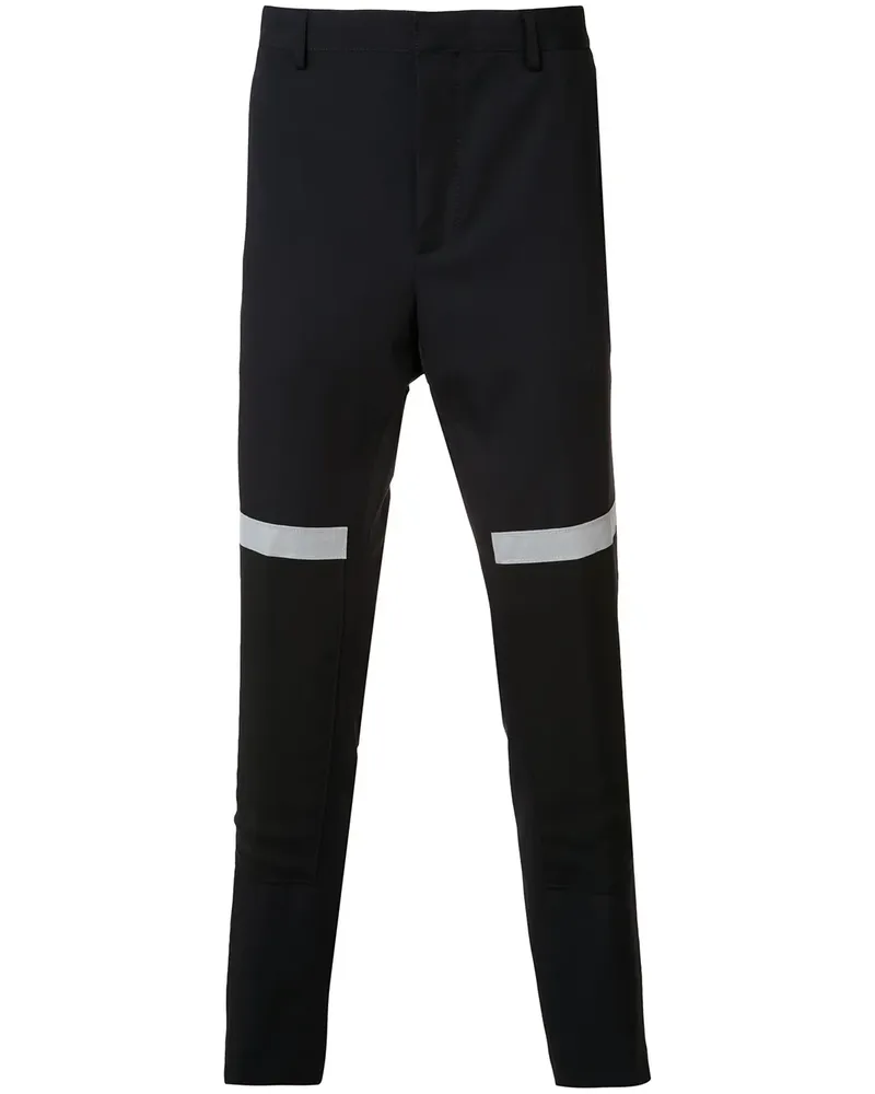 Lanvin Hose mit Patches - Blau Blau
