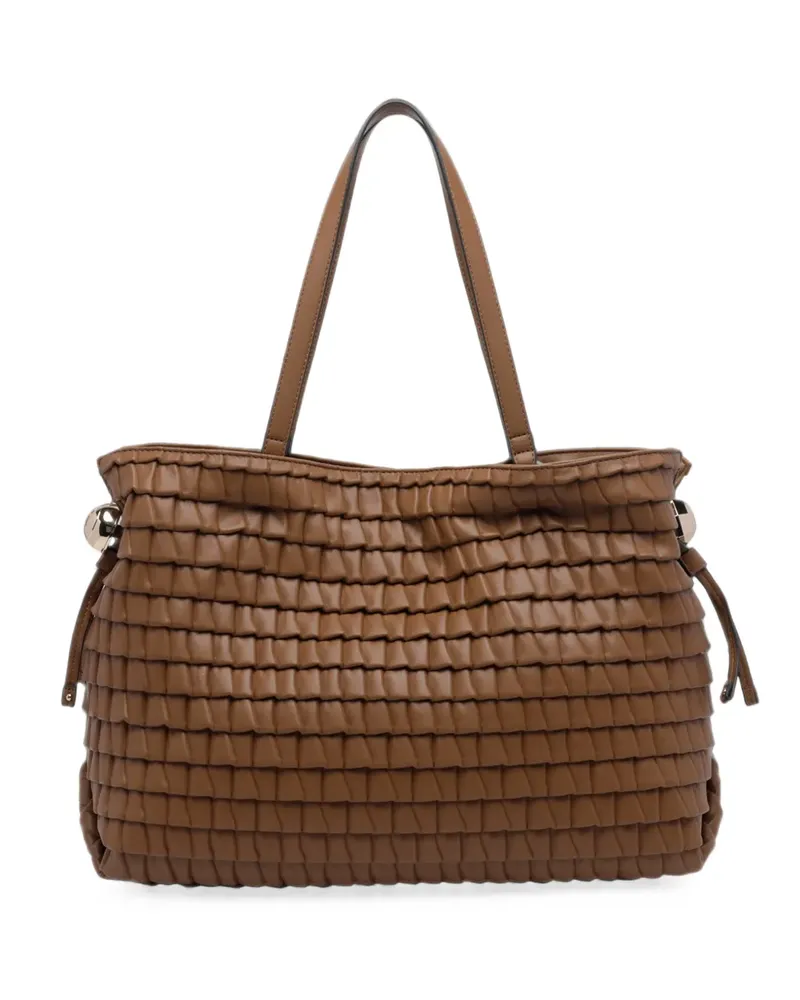 Liu Jo large Riccy embossed bag - Braun Braun