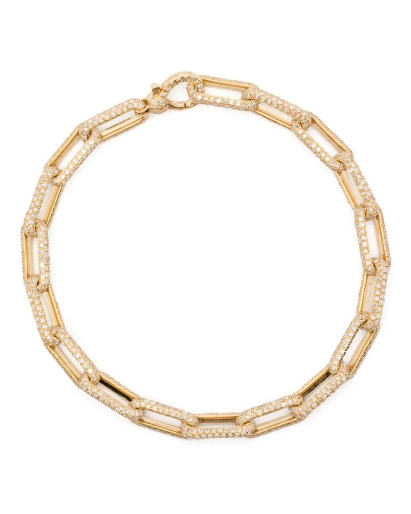 SHAY 18kt Ready to Ship Gelbgoldarmband mit Diamanten Gelb