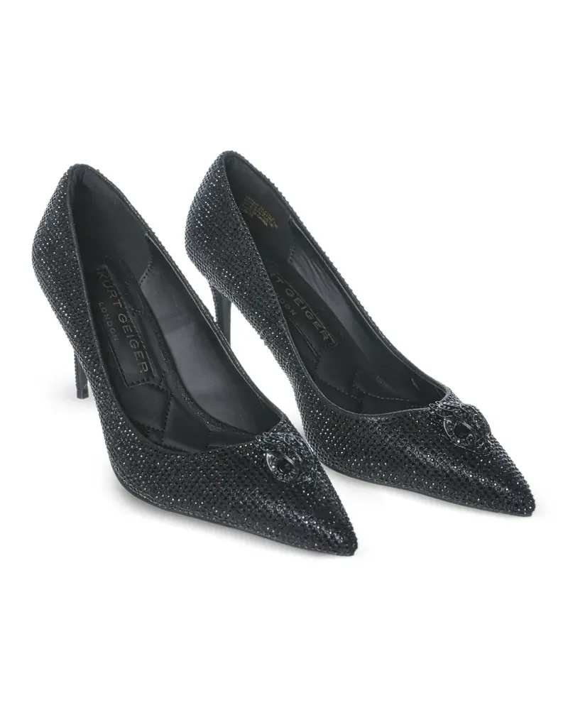 Kurt Geiger Belgravia textured pumps - Schwarz Schwarz