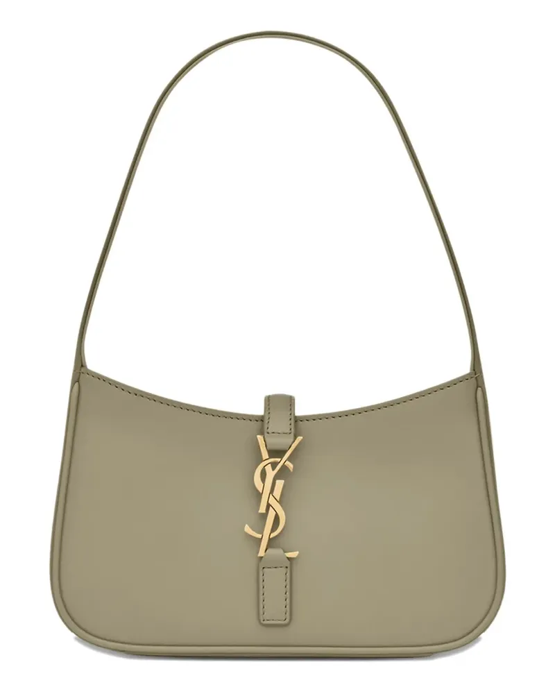 Saint Laurent Mini Le 5 à 7 Schultertasche - Grün Grün