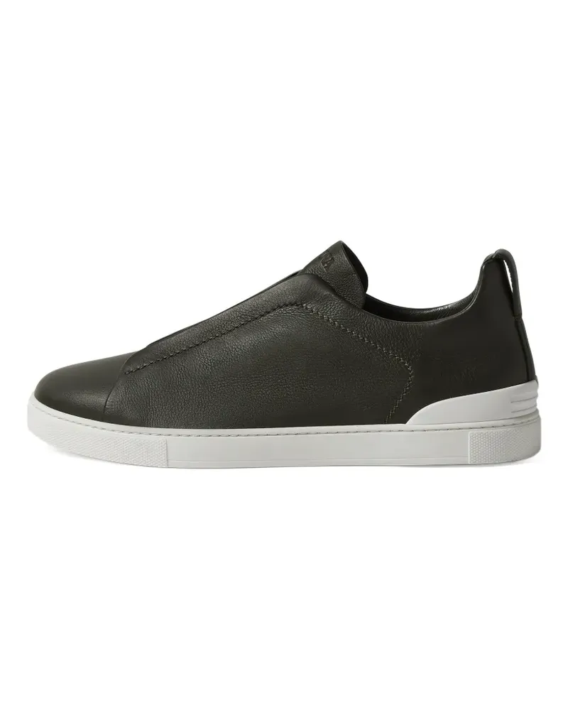 Ermenegildo Zegna Triple Stitch™ Secondskin Sneakers - Grün Grün